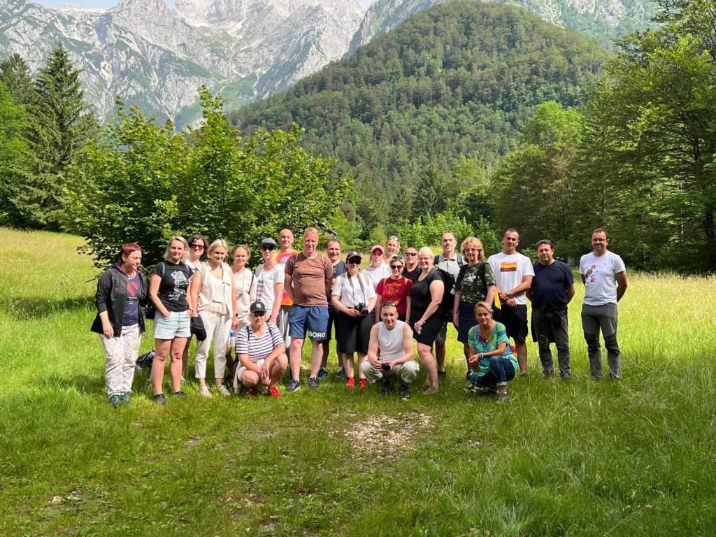 Delimo dobre prakse: Tuji partnerji navdušeni nad prehransko ponudbo Srca Slovenije