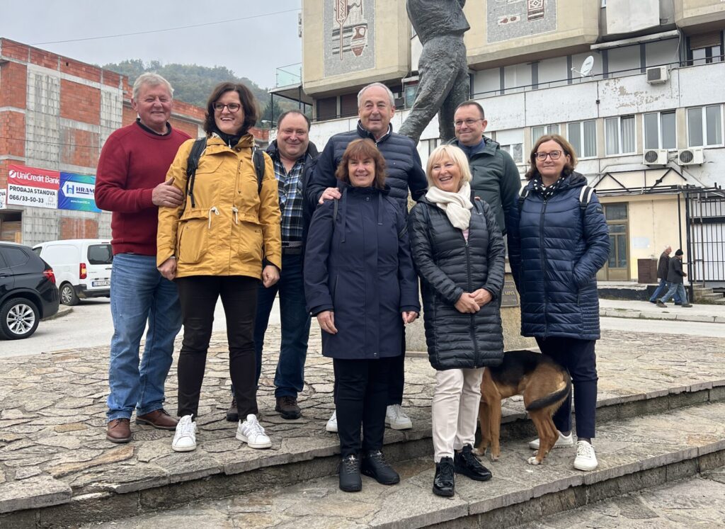 Agata na strokovni ekskurziji LAS Srce Slovenije v Srbiji, november 2025.